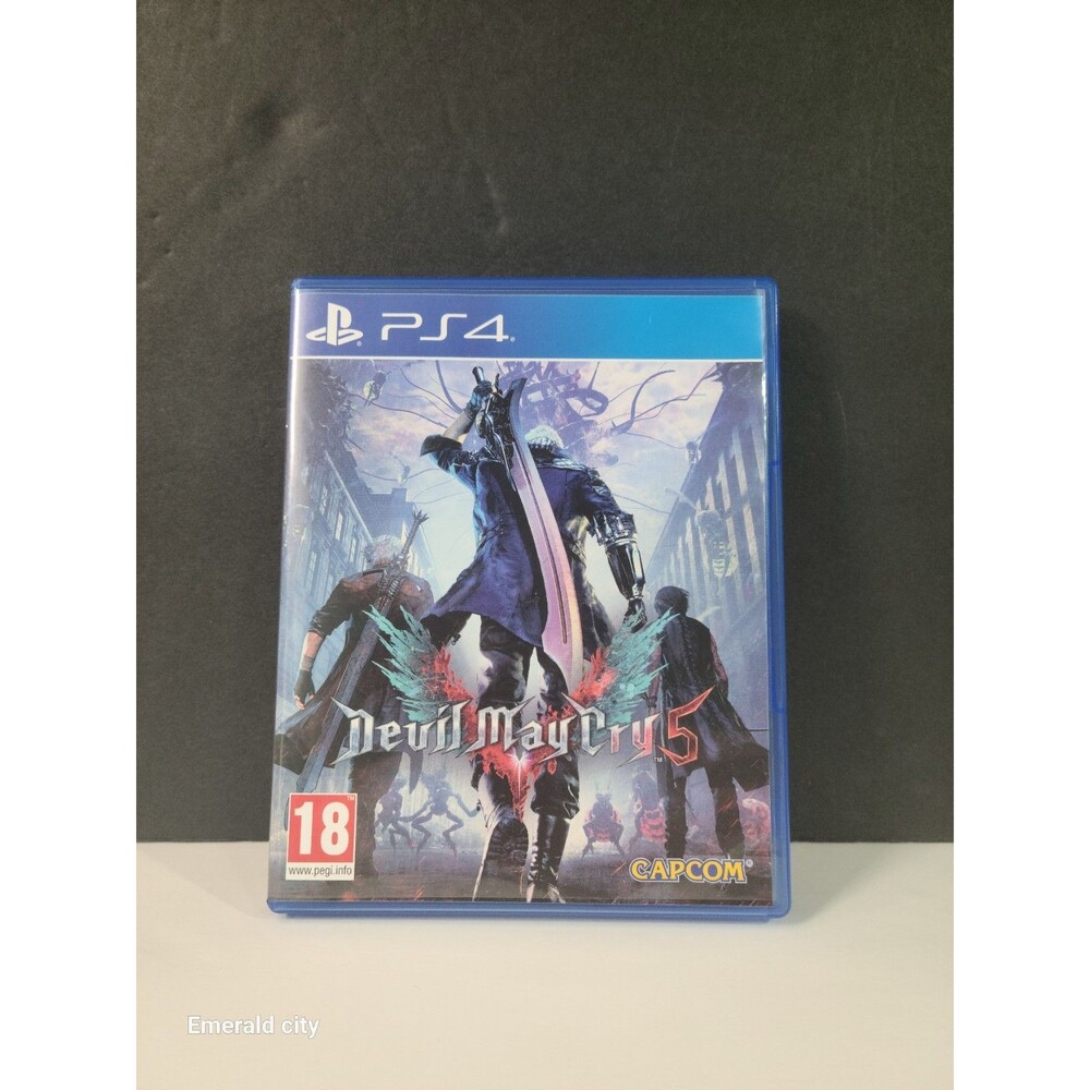 Devil May Cry 5 PlayStation 4 Normal Edition Used and Tested Clean Disc
